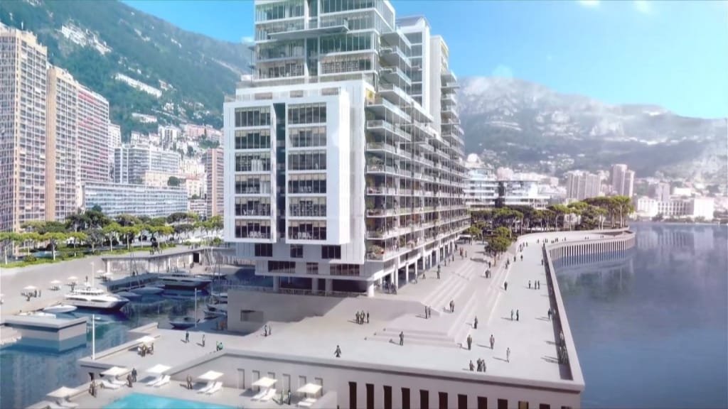 New development Anse du Portier in Monaco Real Estate
