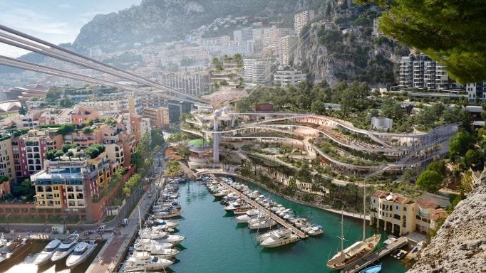 Monaco Real Estate Project in Fontvieille