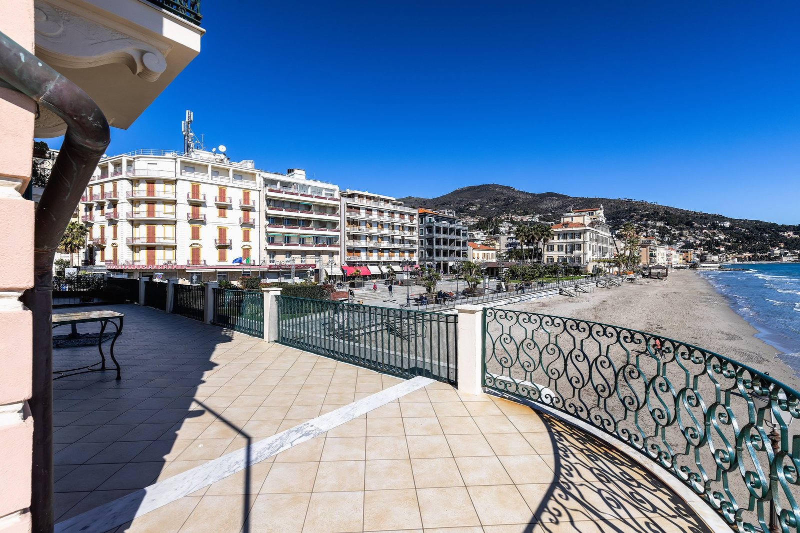 Apartment On The Beach With Unparalleled Sea View Apartment in Alassio, Liguria, Italy