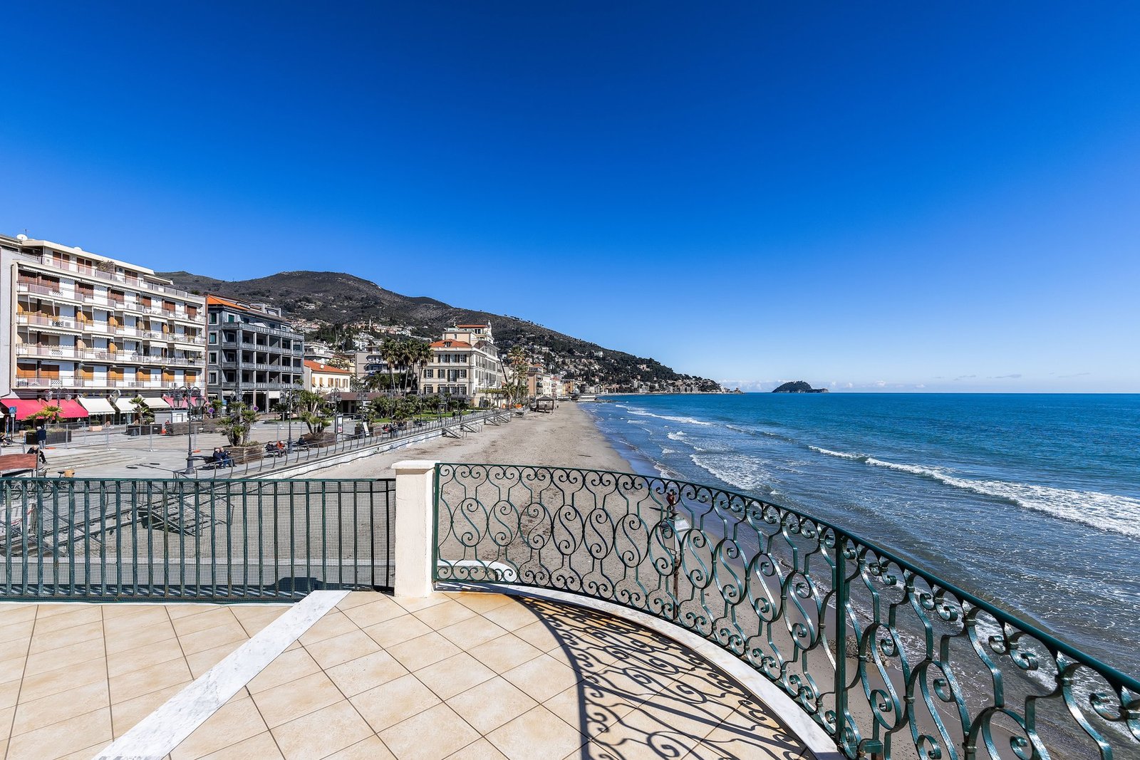 Apartment On The Beach With Unparalleled Sea View Apartment in Alassio, Liguria, Italy