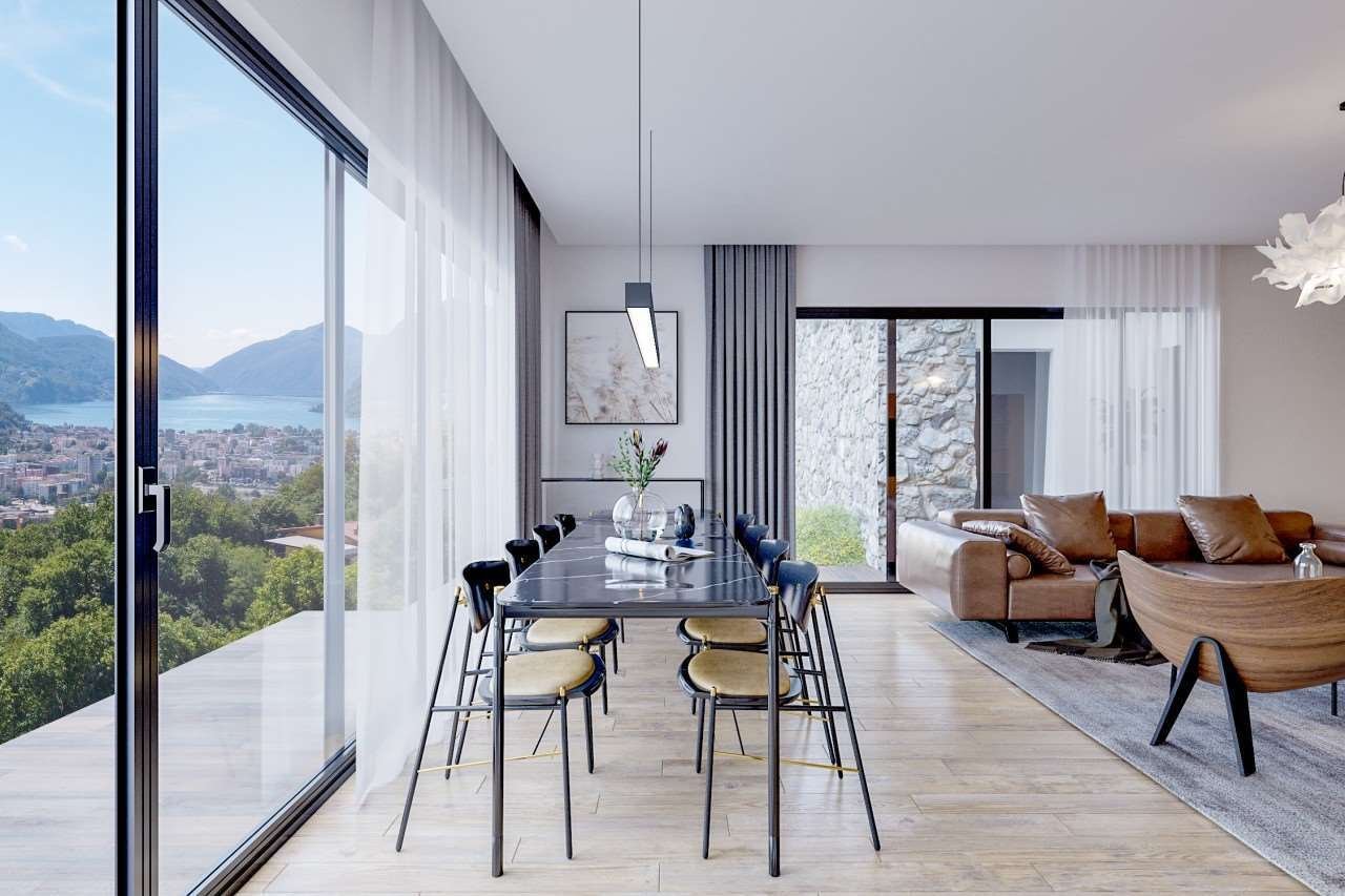 Apartment in Comano, Ticino, Switzerland