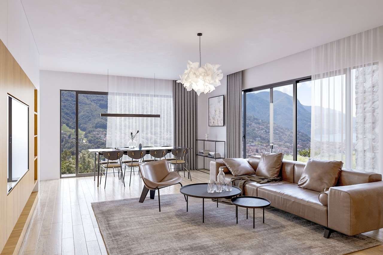 Apartment in Comano, Ticino, Switzerland
