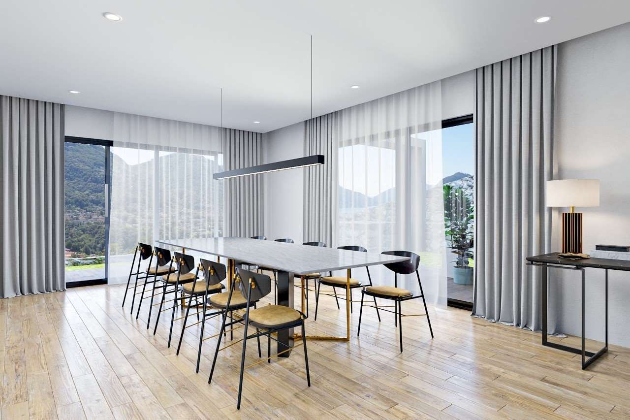 Luminoso Attico Vista Lago In Nuova Residenza Apartment in Comano, Ticino, Switzerland