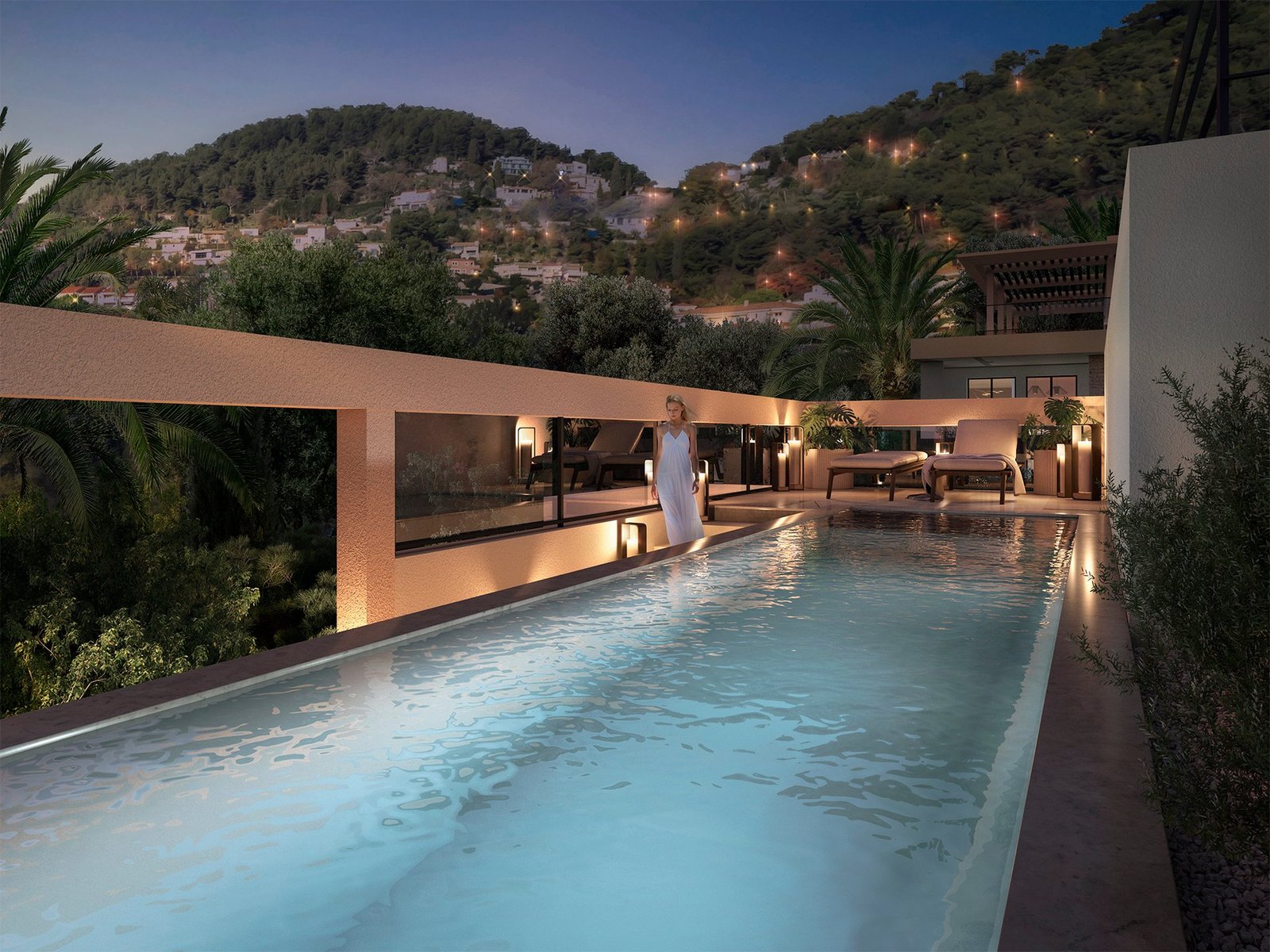 Penthouse 3 Bed Apartment With Private Rooftop Pool Apartment in Èze, Provence Alpes Côte D’azur, France