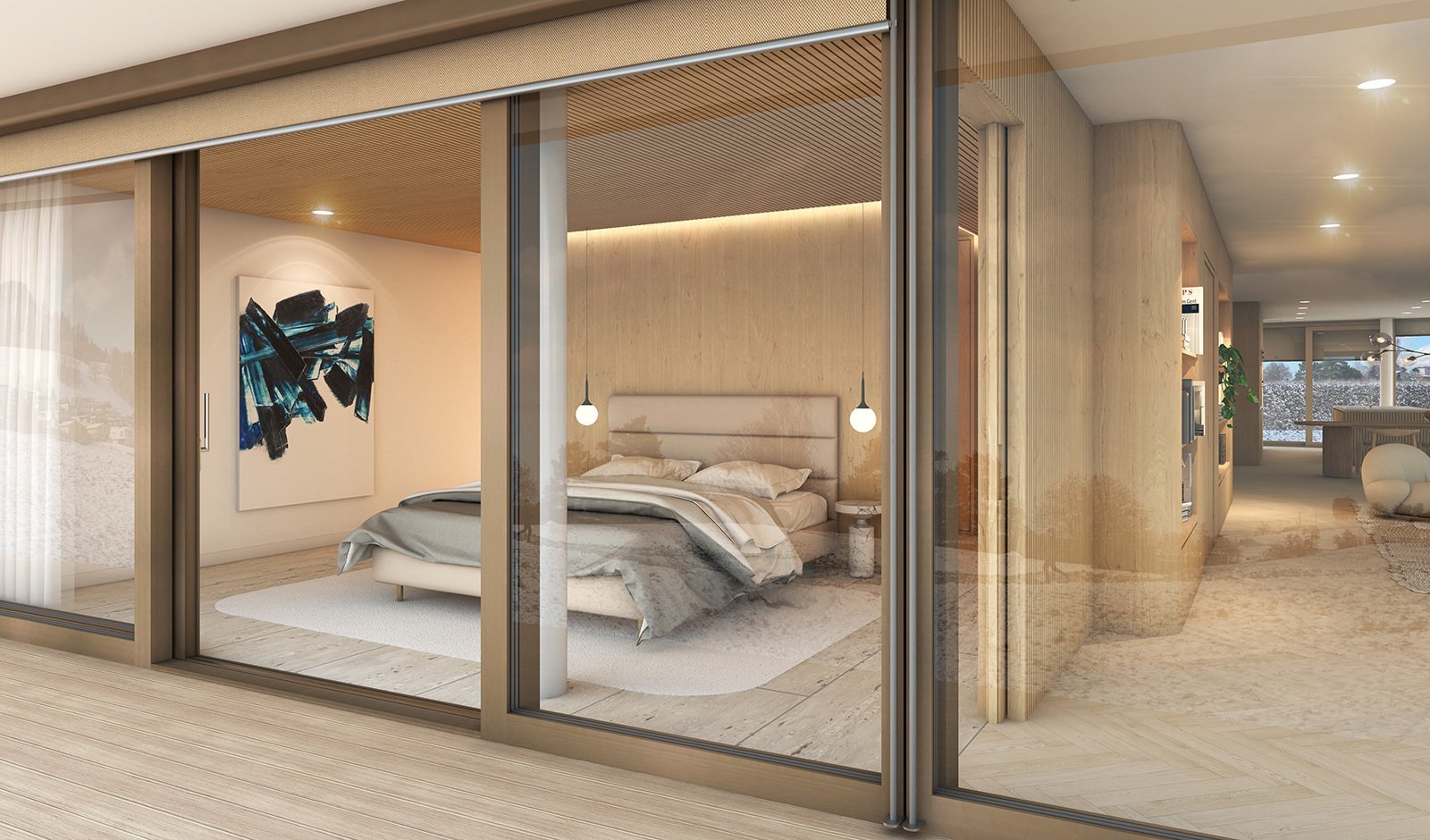 Exclusive Living Above Lake Zurich Apartment in Feusisberg, Schwyz, Switzerland