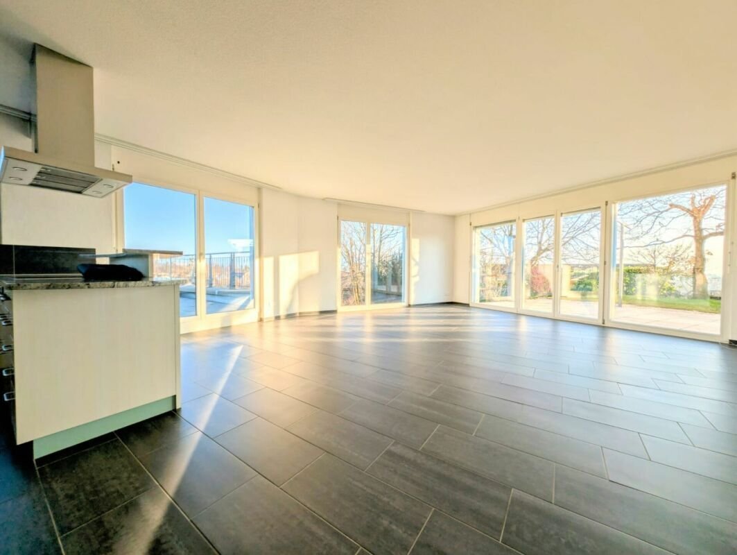 Exclusive terrace apartment with stunning mountain views Apartment in Hombrechtikon, Zurich, Switzerland
