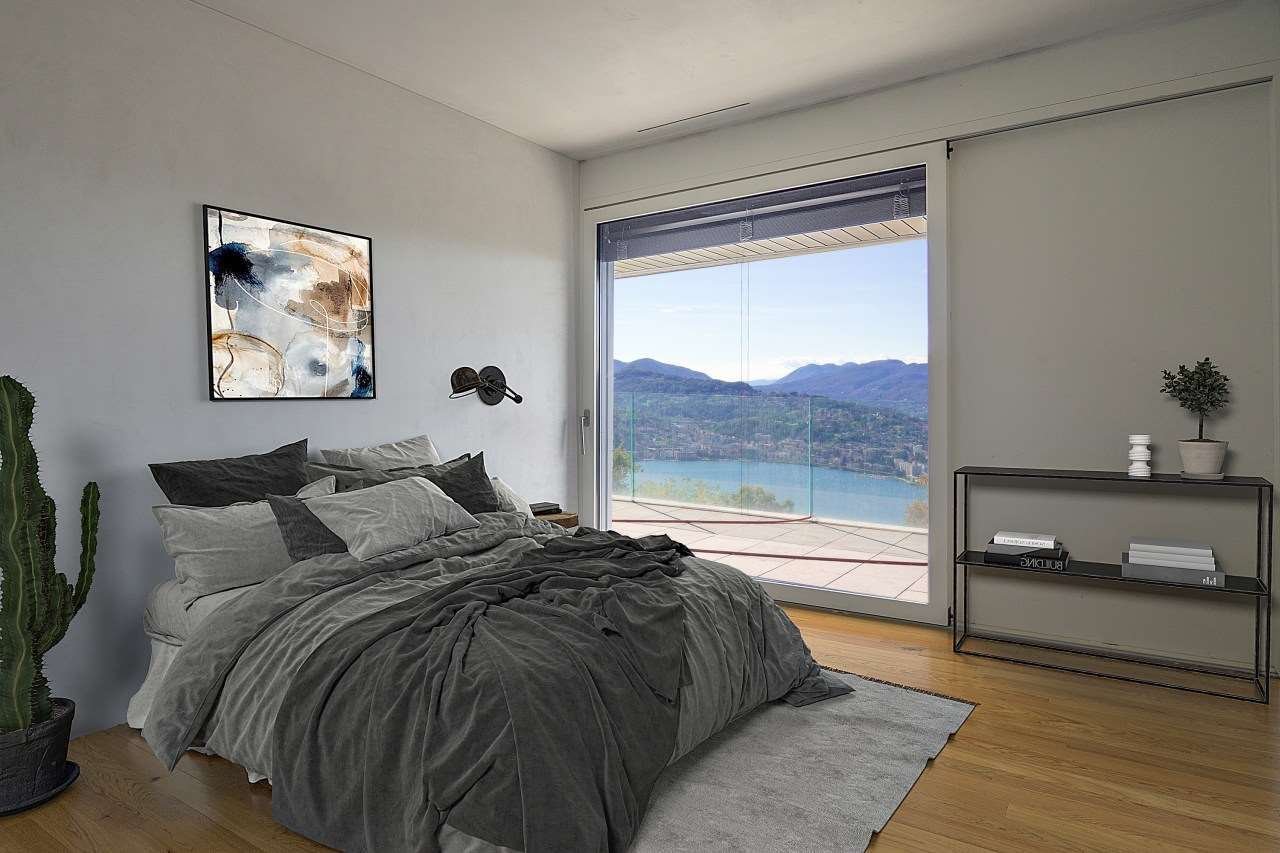 Appartamento Di Vacanza Con Strepitosa Vista Lago Apartment in Lugano, Ticino, Switzerland