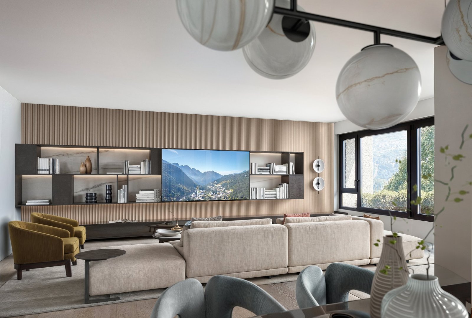 Prestigious Residence With Lake View Apartment in Lugano, Ticino, Switzerland