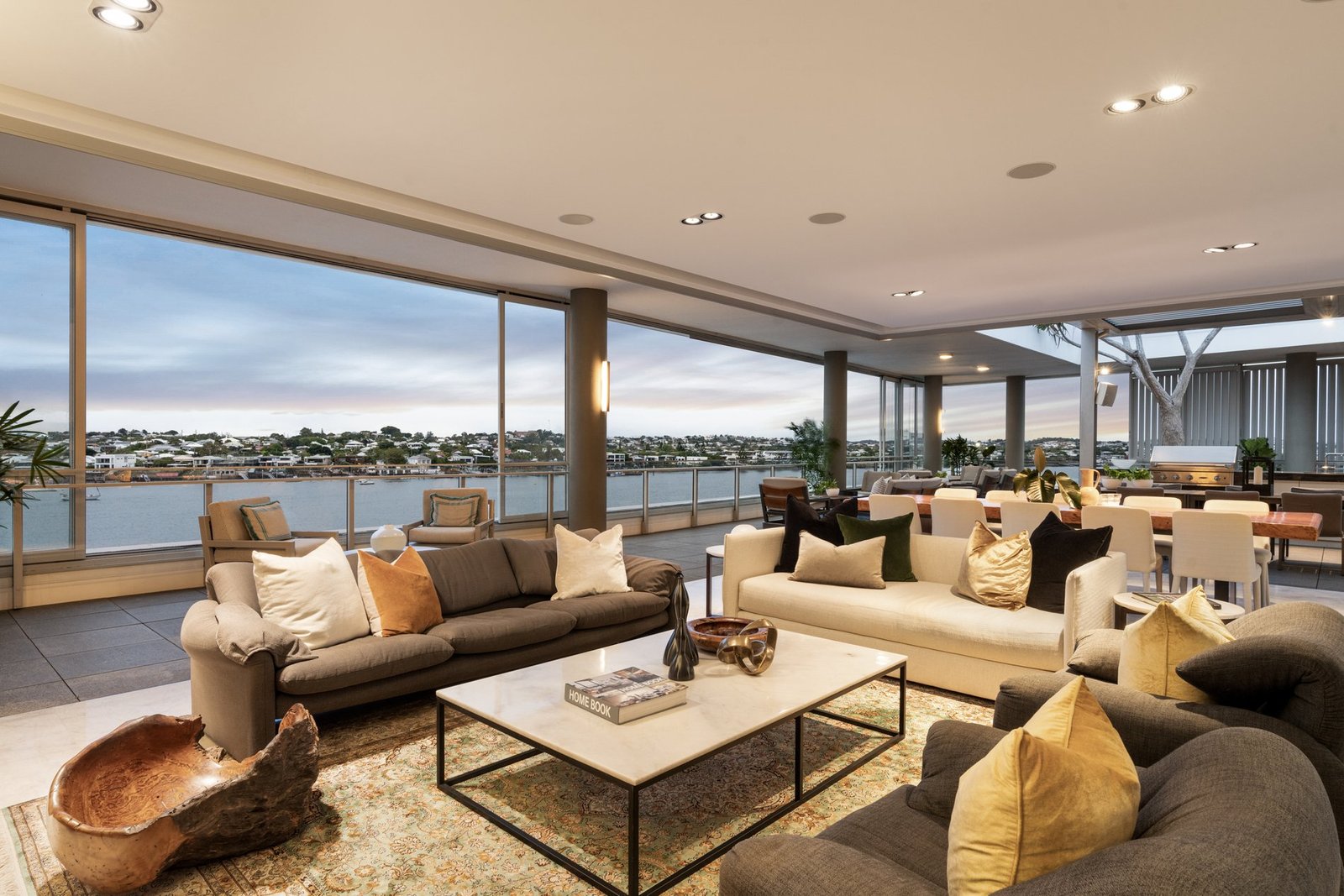 One Pier The Ultimate Single Level Penthouse With Unrivalled 52m North East River Frontage Apartment in Newstead, Queensland, Australia