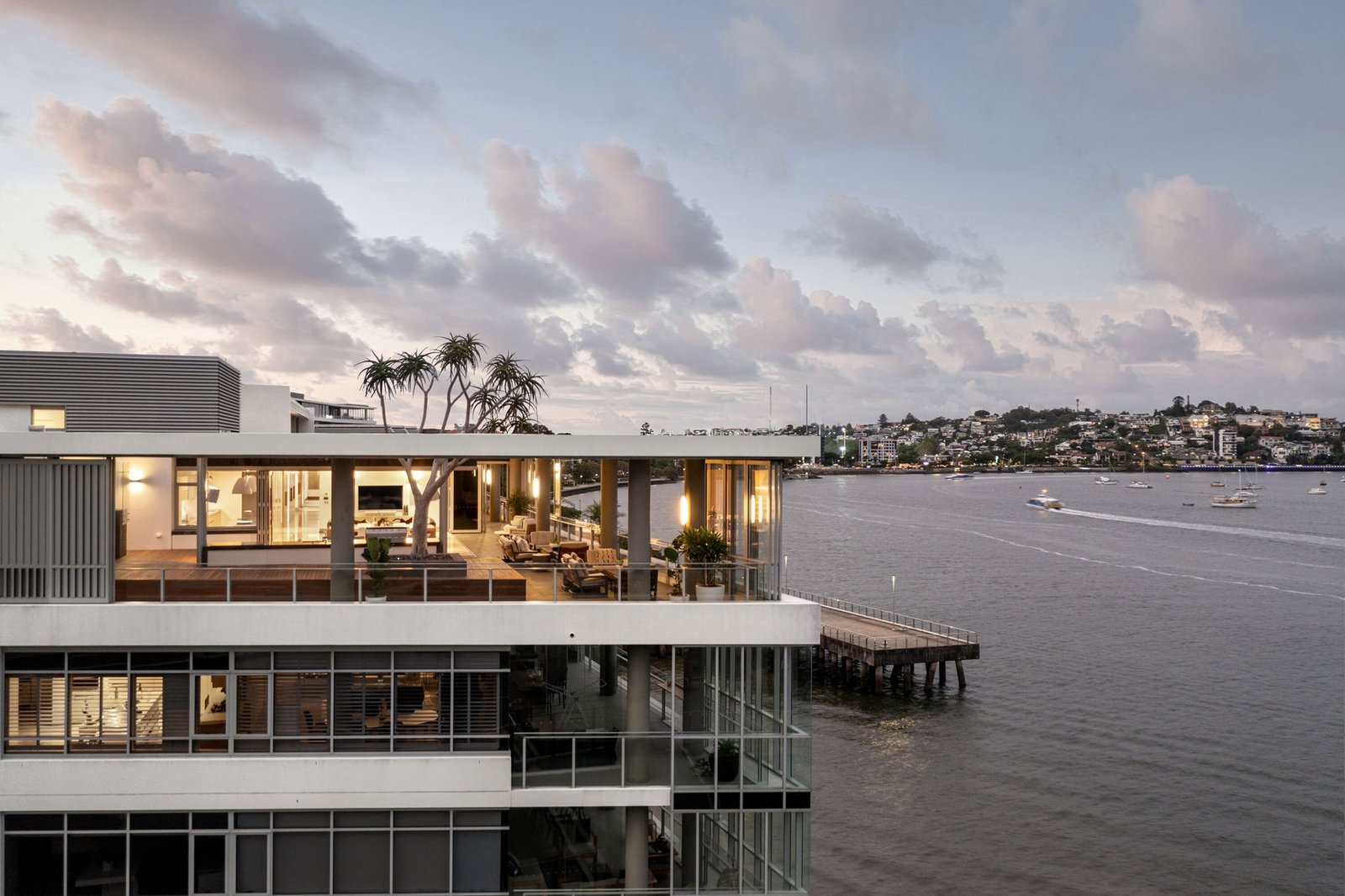 One Pier The Ultimate Single Level Penthouse With Unrivalled 52m North East River Frontage Apartment in Newstead, Queensland, Australia