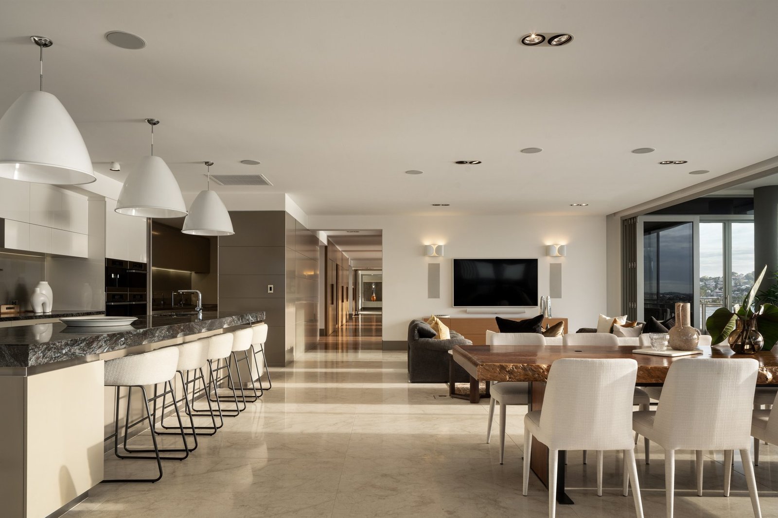 One Pier The Ultimate Single Level Penthouse With Unrivalled 52m North East River Frontage Apartment in Newstead, Queensland, Australia