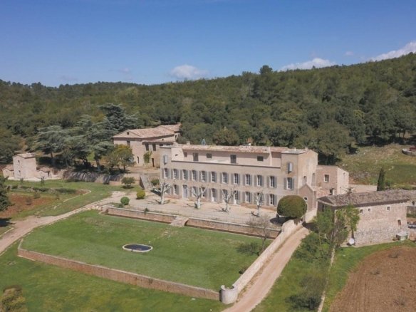 Castle in Cotignac, Provence Alpes Côte D’azur, France