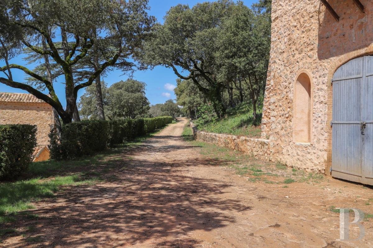 A Chateau And Its Outbuildings Set In A Vast 160 Ha Estate Comprising Plains, Forests, Olive Castle in Cotignac, Provence Alpes Côte D’azur, France