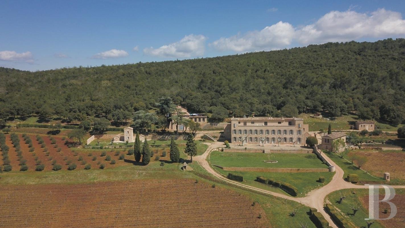 A Chateau And Its Outbuildings Set In A Vast 160 Ha Estate Comprising Plains, Forests, Olive Castle in Cotignac, Provence Alpes Côte D’azur, France