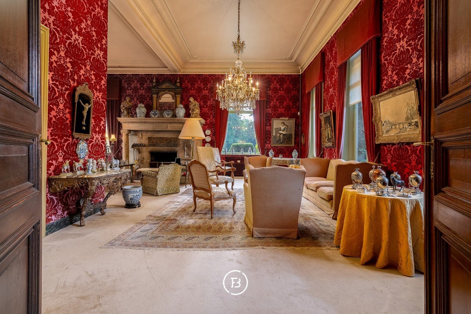 Runenborg Castle Castle in Destelbergen, Flanders, Belgium