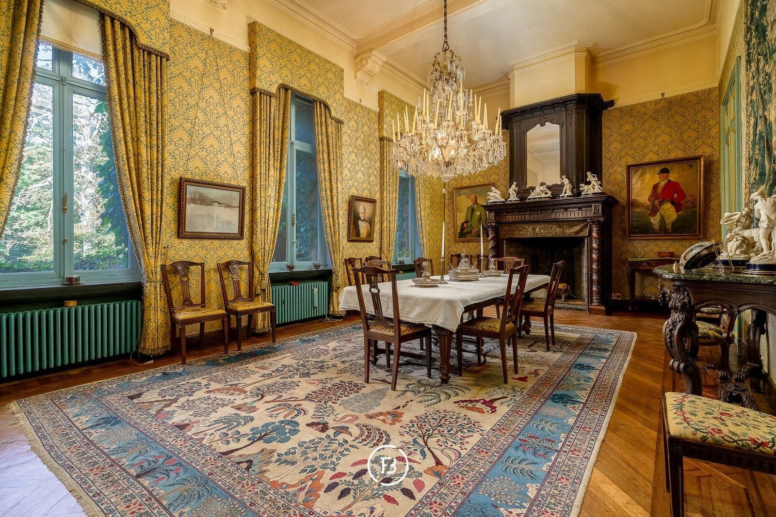 Runenborg Castle Castle in Destelbergen, Flanders, Belgium