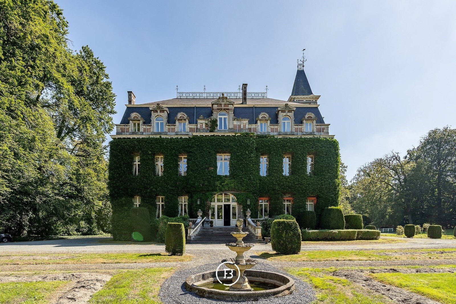 Runenborg Castle Castle in Destelbergen, Flanders, Belgium