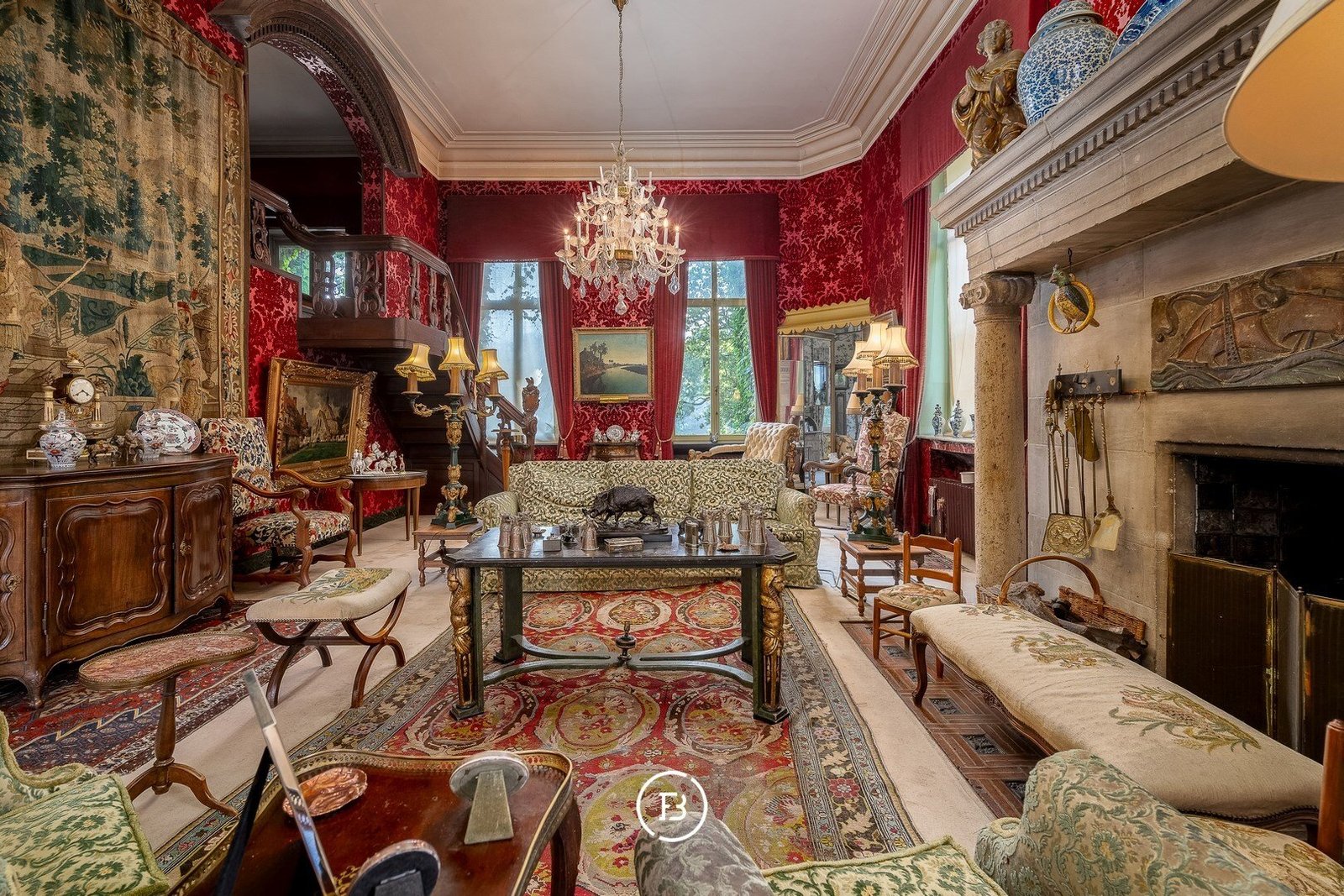 Runenborg Castle Castle in Destelbergen, Flanders, Belgium