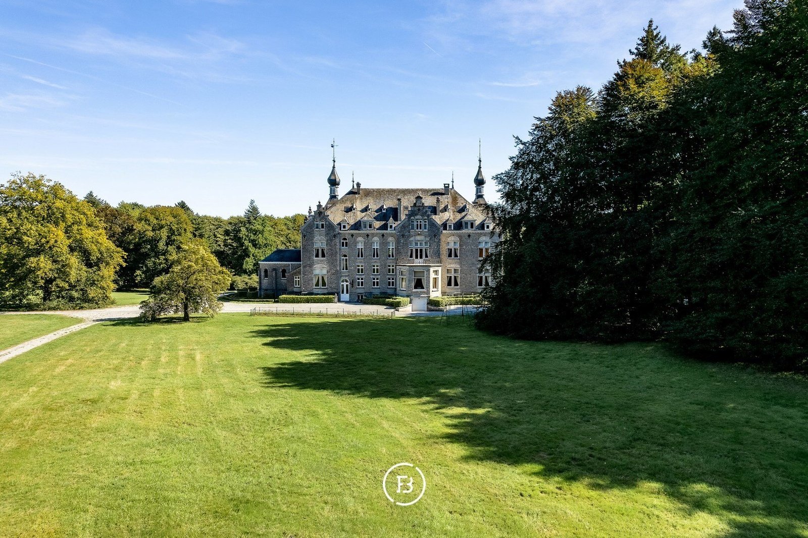 Castle Of Ostemerée Castle in Onhaye, Wallonia, Belgium