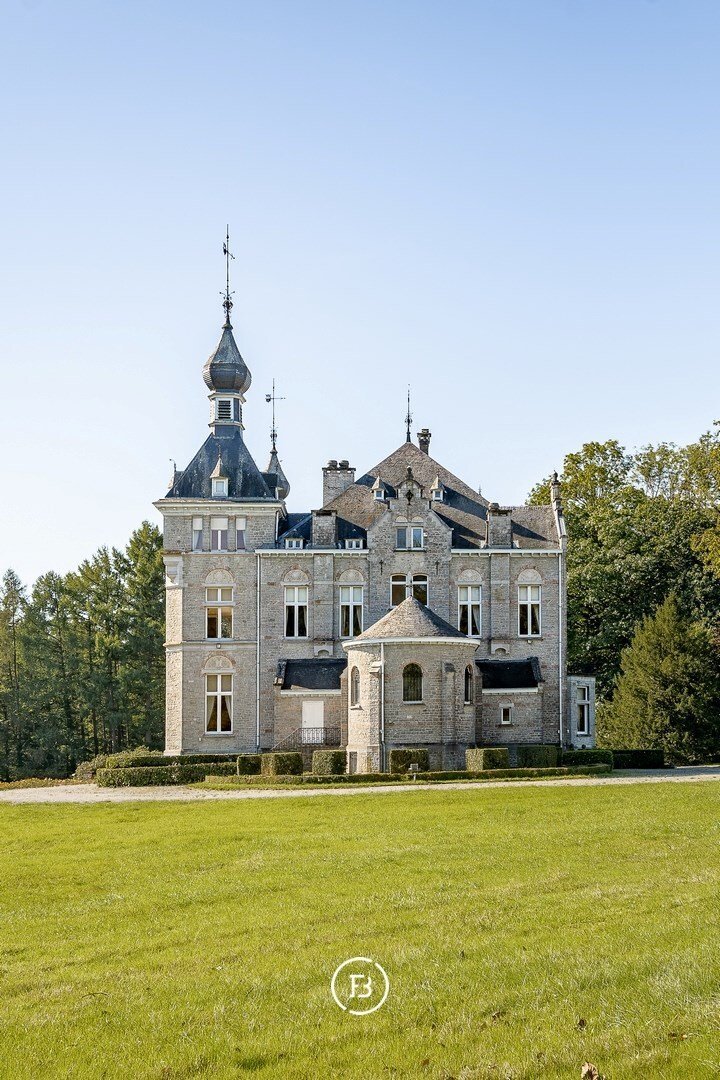 Castle Of Ostemerée Castle in Onhaye, Wallonia, Belgium
