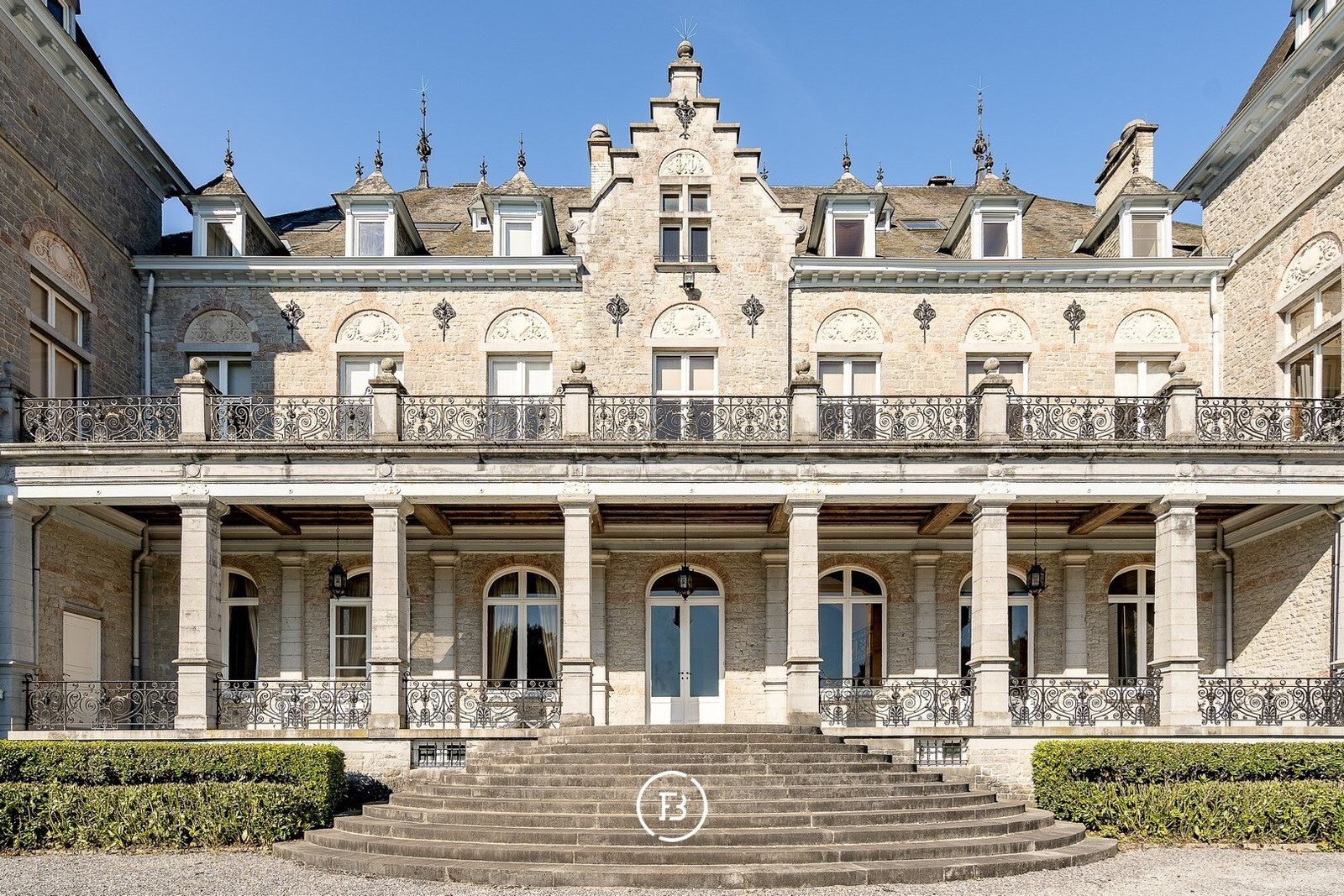 Castle Of Ostemerée Castle in Onhaye, Wallonia, Belgium