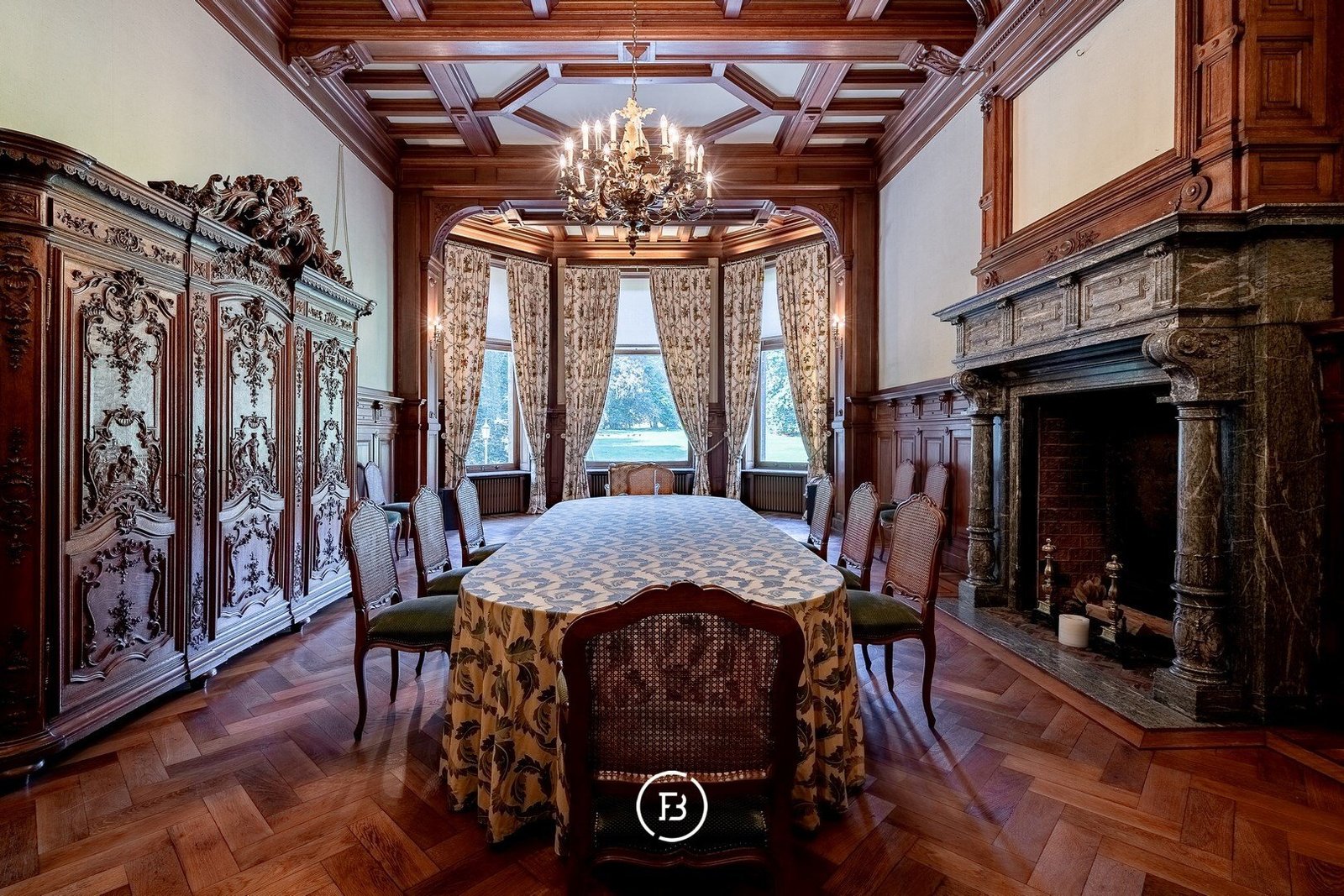 Castle Of Ostemerée Castle in Onhaye, Wallonia, Belgium