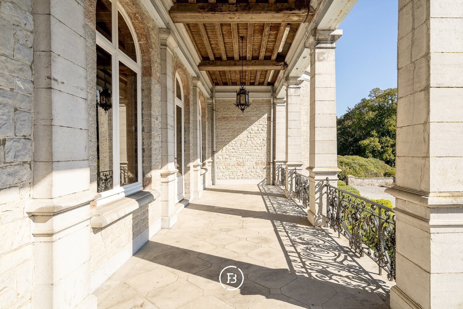 Castle Of Ostemerée Castle in Onhaye, Wallonia, Belgium