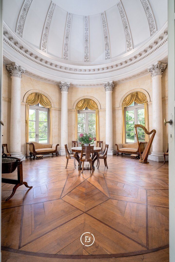 Castle Ortegat Castle in Waasmunster, Flanders, Belgium