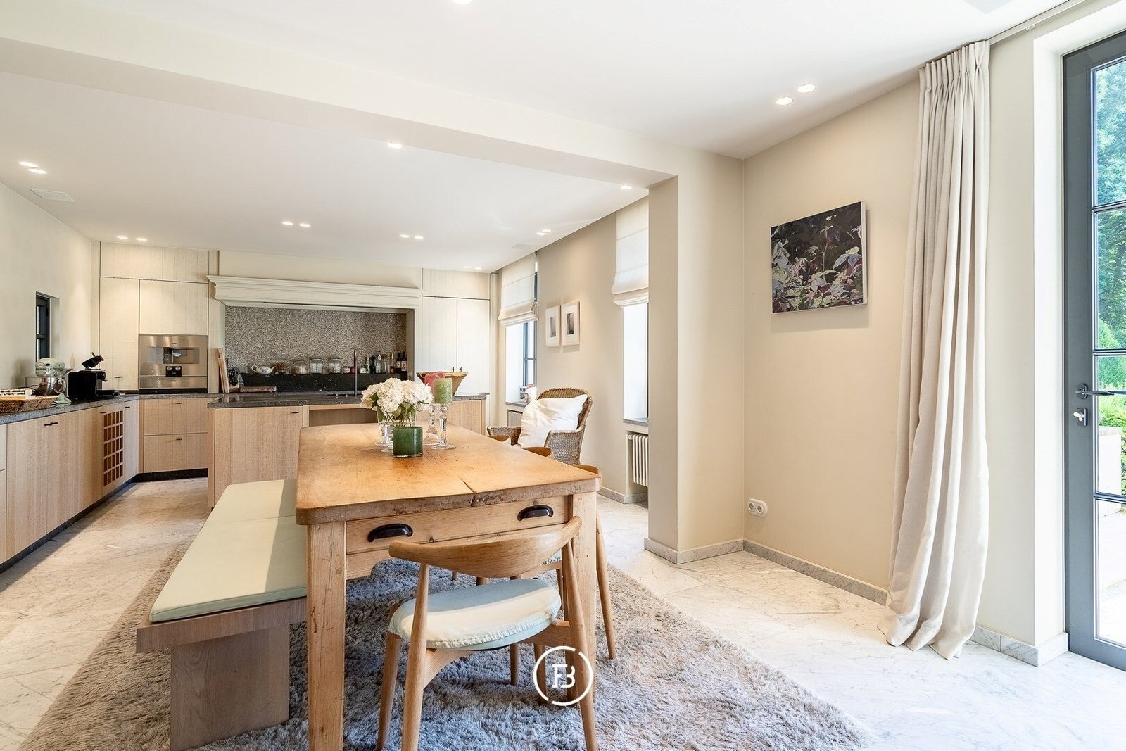 Castle Les Gobelets Castle in Waasmunster, Flanders, Belgium