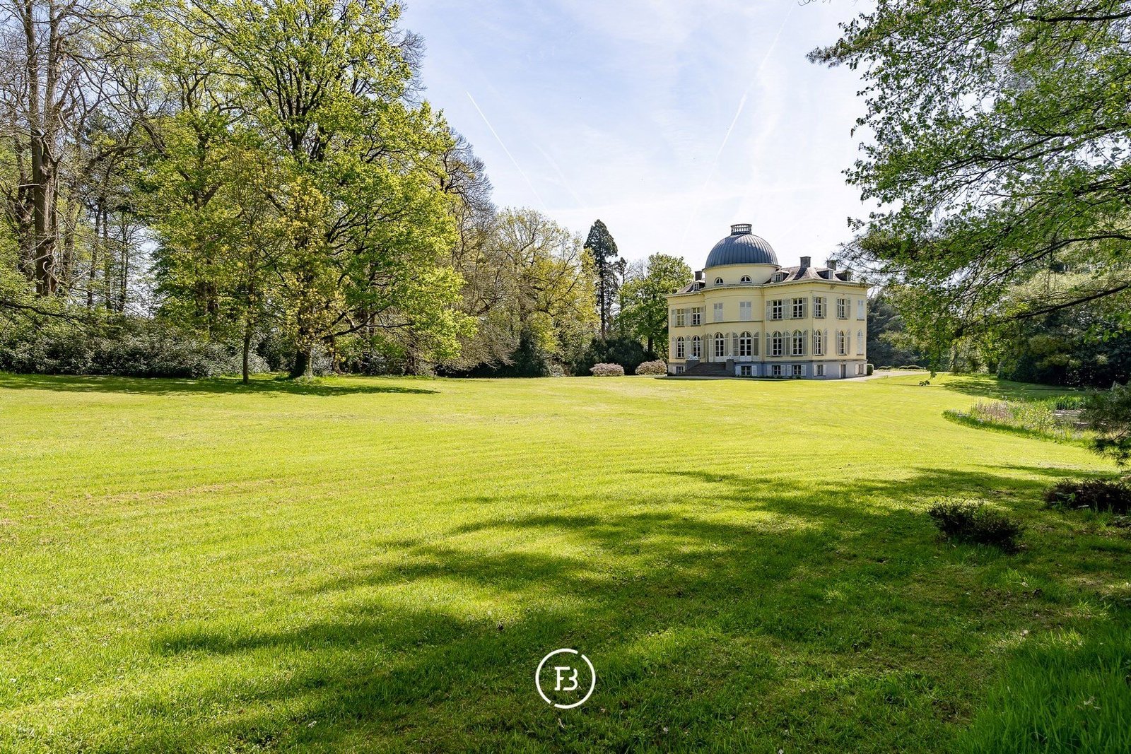 Castle Ortegat Castle in Waasmunster, Flanders, Belgium
