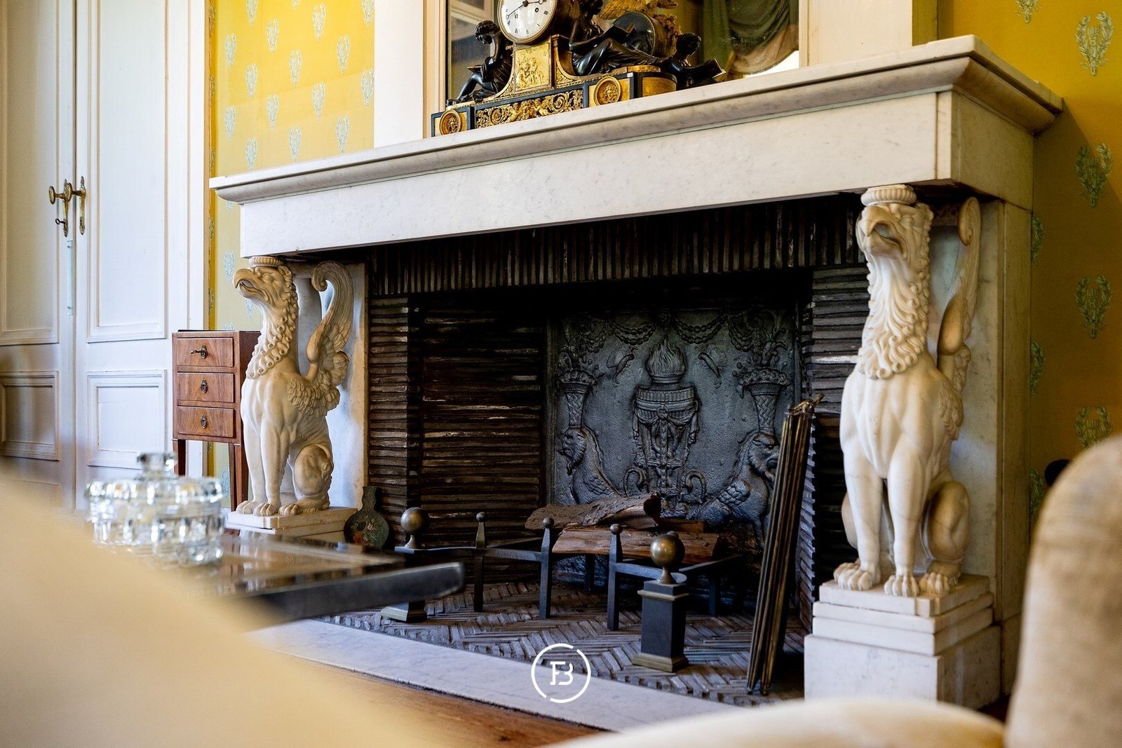 Castle Ortegat Castle in Waasmunster, Flanders, Belgium