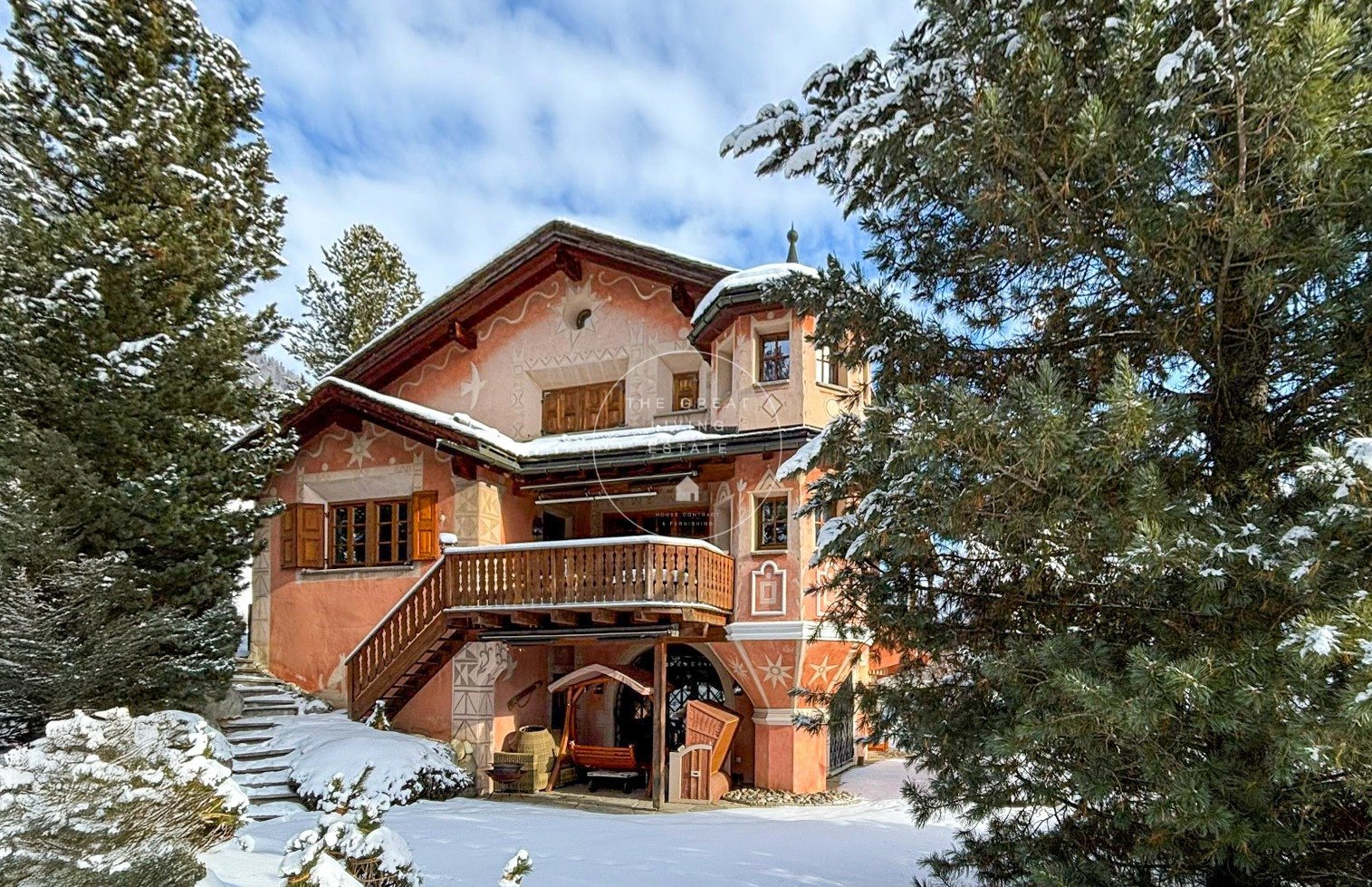 Chalet in Engadin, Grisons, Switzerland