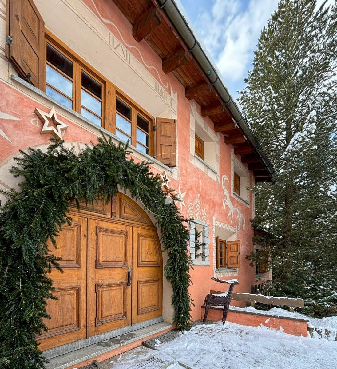 Chalet in Engadin, Grisons, Switzerland