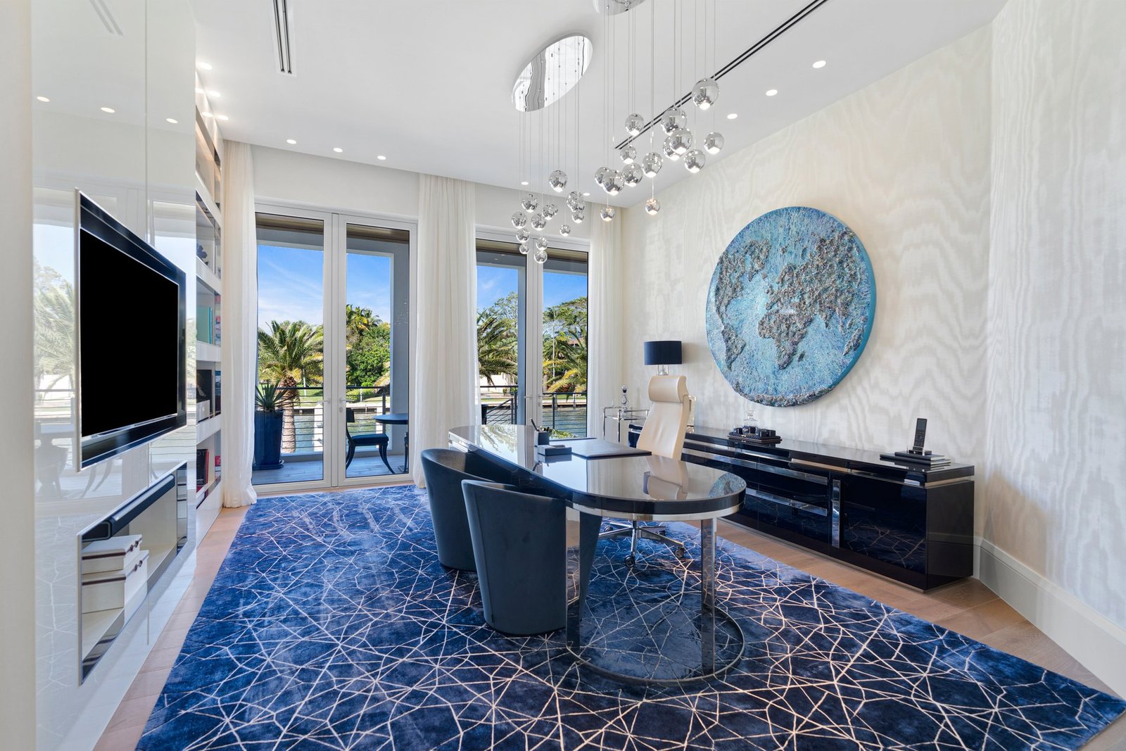 Architectural Marvel On Biscayne Bay Estate in Coral Gables, Florida, United States