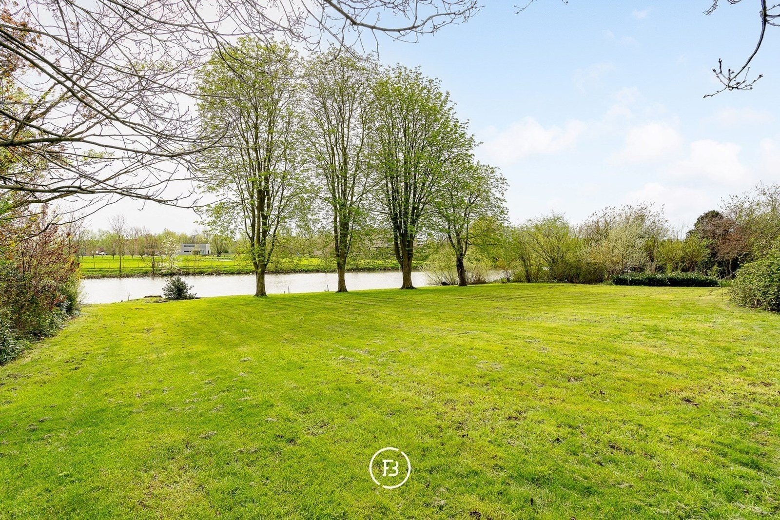 The Banks Of The River Lys Ghent, Flanders, Belgium