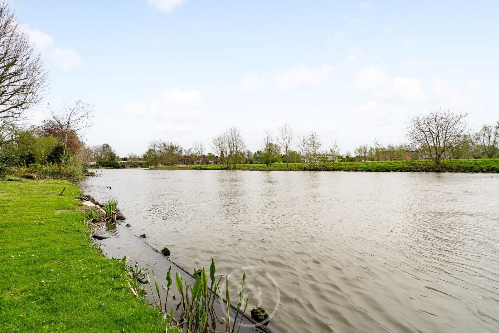 The Banks Of The River Lys Ghent, Flanders, Belgium