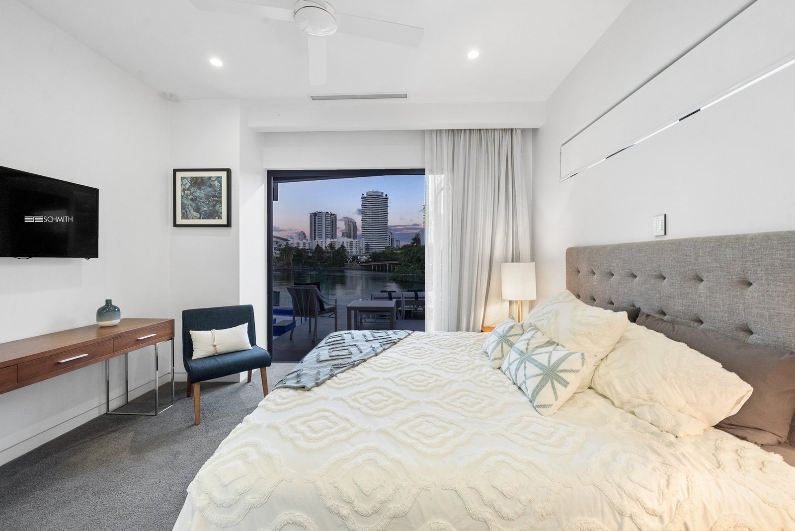 Exquisite Waterfront Living Architectural Masterpiece House in Broadbeach Waters, Queensland, Australia