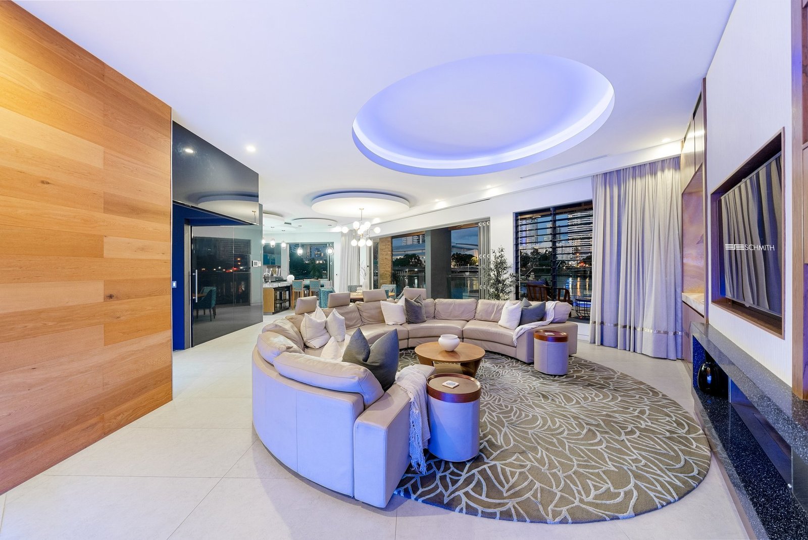 Exquisite Waterfront Living Architectural Masterpiece House in Broadbeach Waters, Queensland, Australia