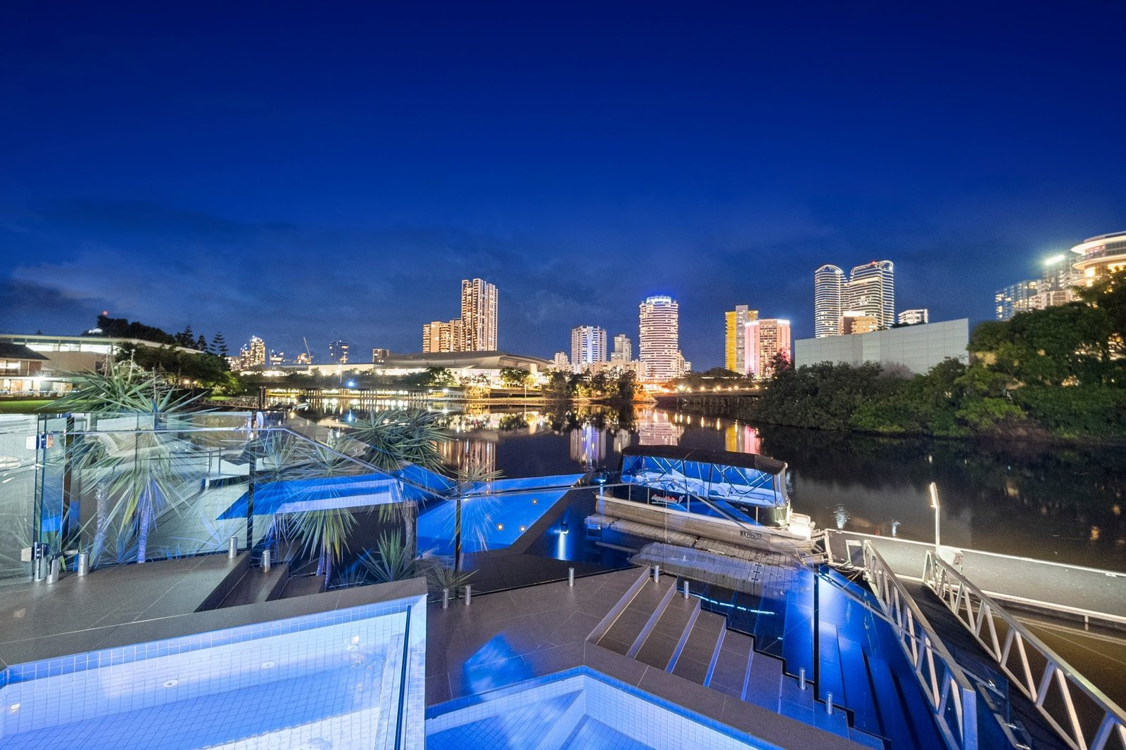 Exquisite Waterfront Living Architectural Masterpiece House in Broadbeach Waters, Queensland, Australia