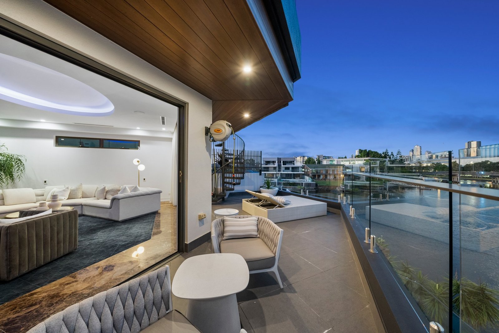 Exquisite Waterfront Living Architectural Masterpiece House in Broadbeach Waters, Queensland, Australia