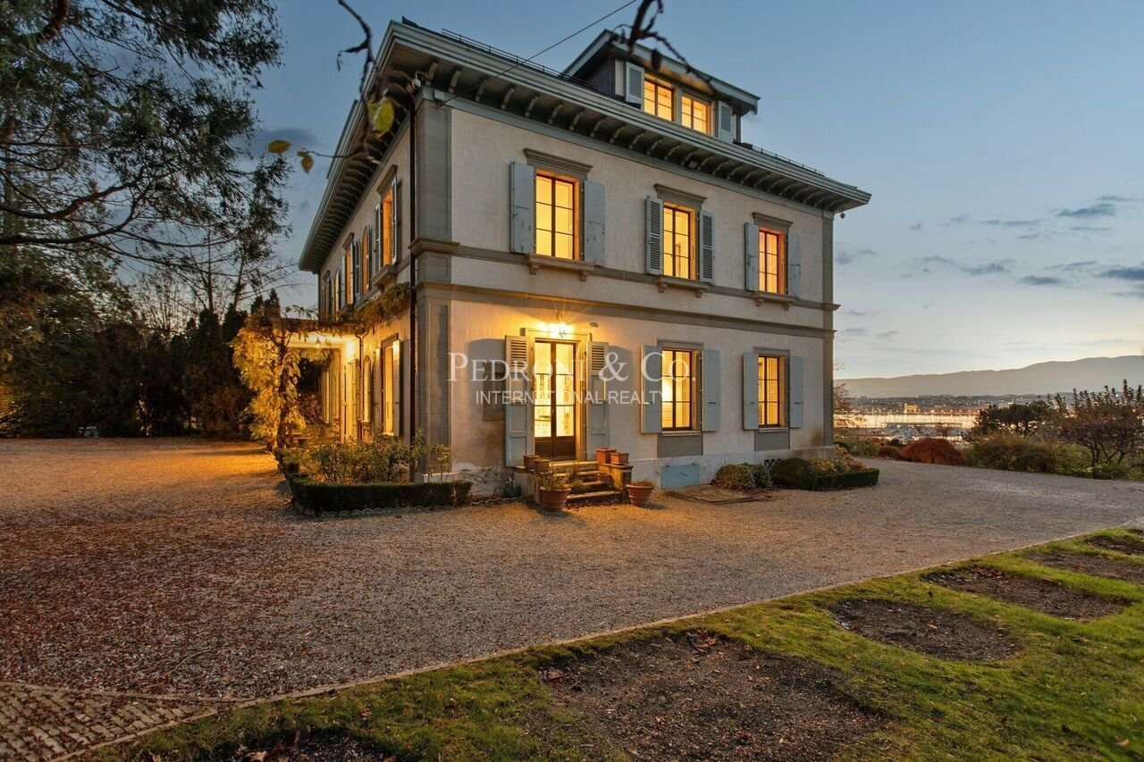 House in Cologny, Genève, Switzerland