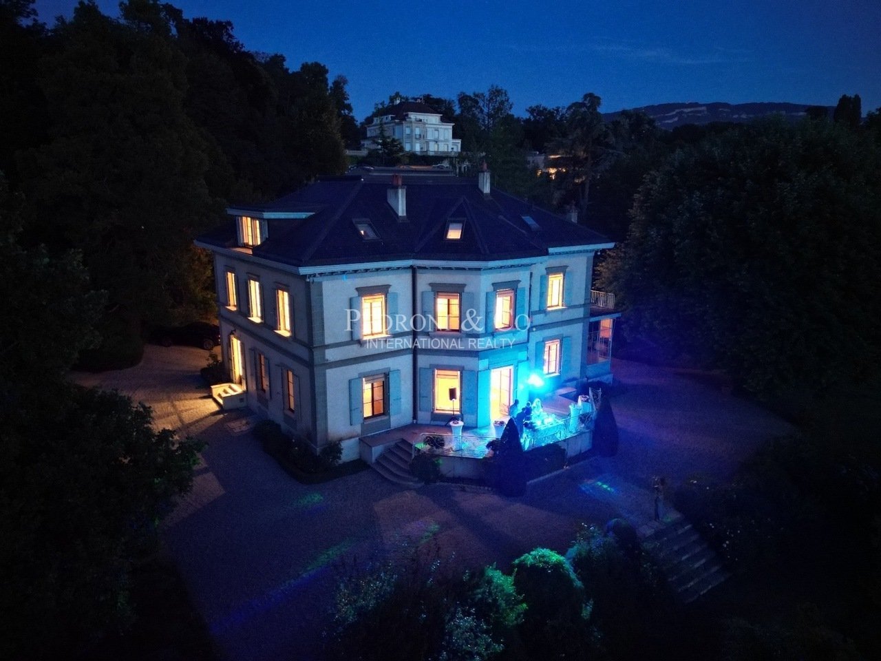 House in Cologny, Genève, Switzerland