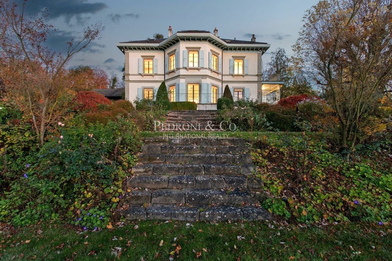 House in Cologny, Genève, Switzerland