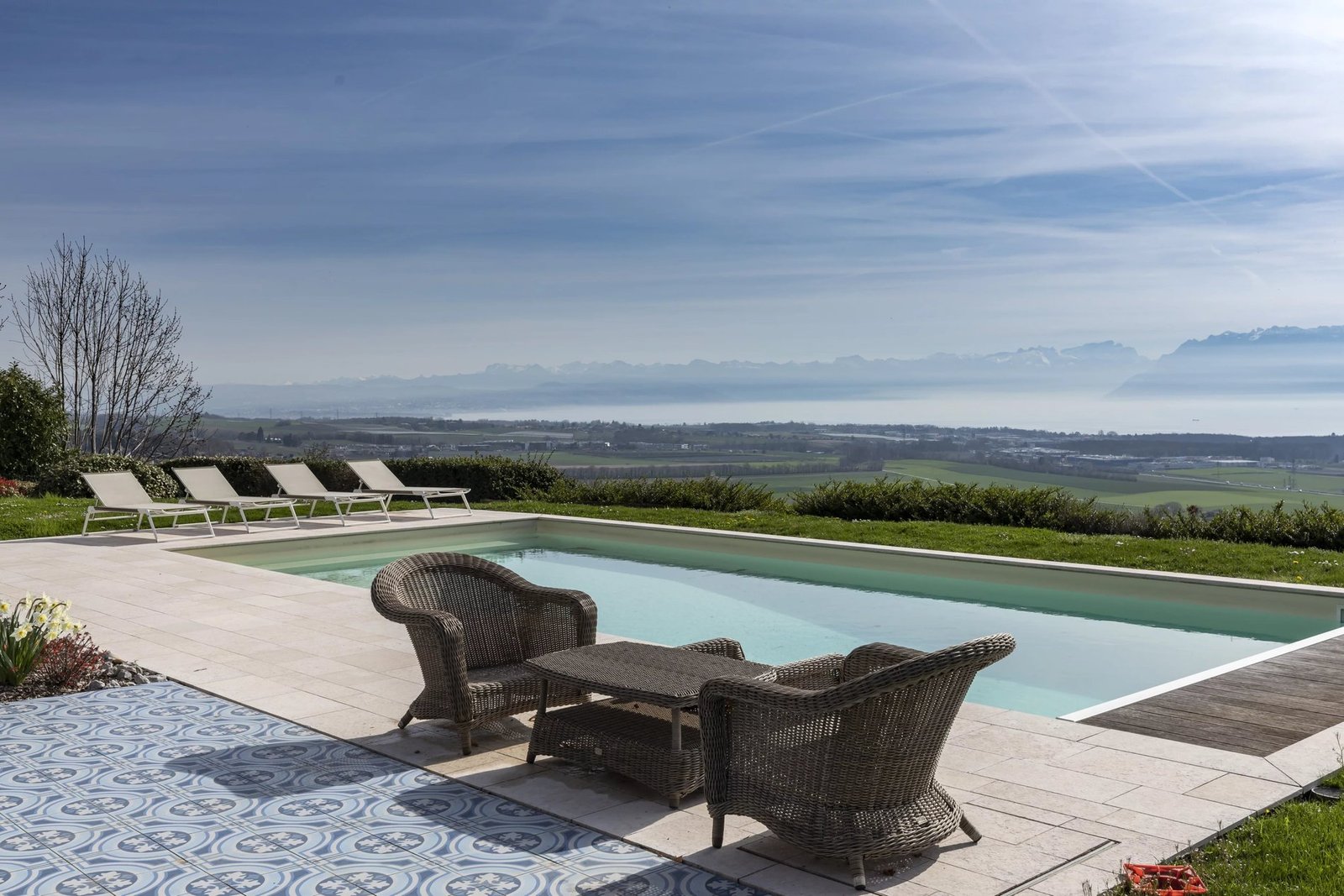 Exceptional Villa Offering A Panoramic View Of The Lake And The Alps House in Féchy, Vaud, Switzerland