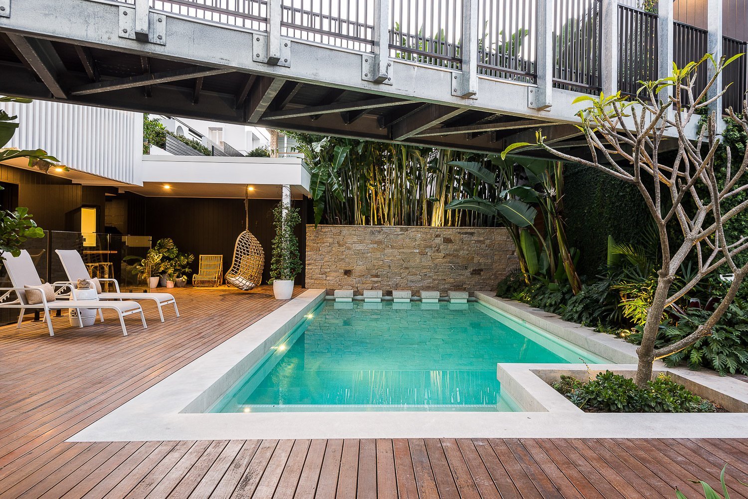 Newly Built Sanctuary Positioned Atop Hamilton Hill House in Hamilton, Queensland, Australia