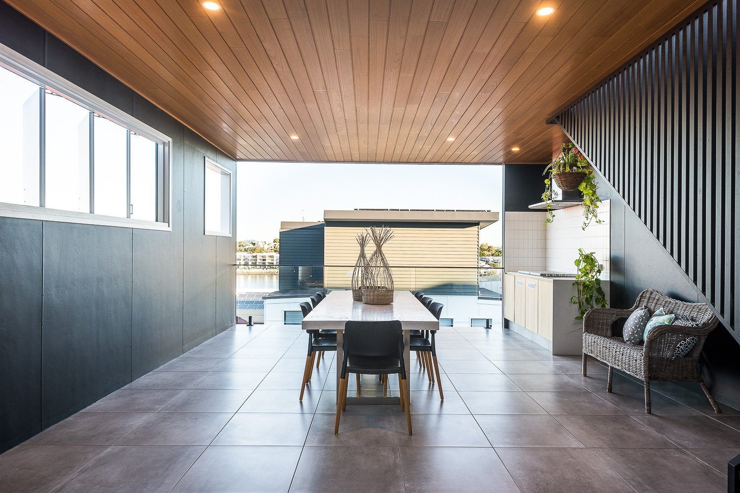 Newly Built Sanctuary Positioned Atop Hamilton Hill House in Hamilton, Queensland, Australia