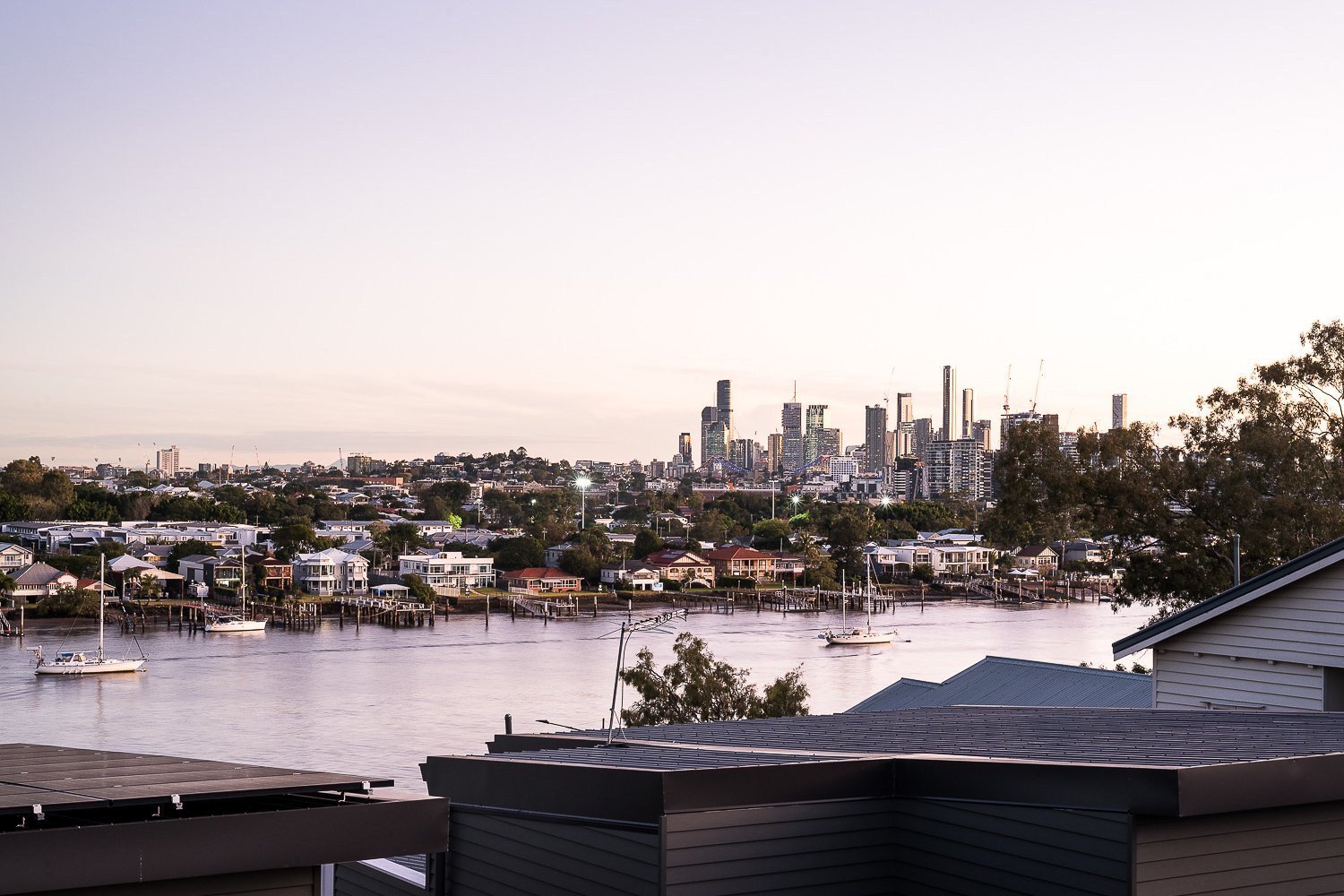 Newly Built Sanctuary Positioned Atop Hamilton Hill House in Hamilton, Queensland, Australia