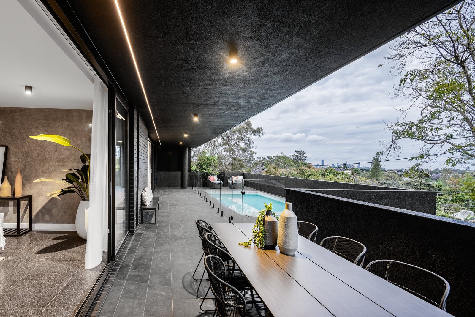 North Facing Luxury Home With City Views Spanning Over 728sqm Of Living House in Holland Park West, Queensland, Australia