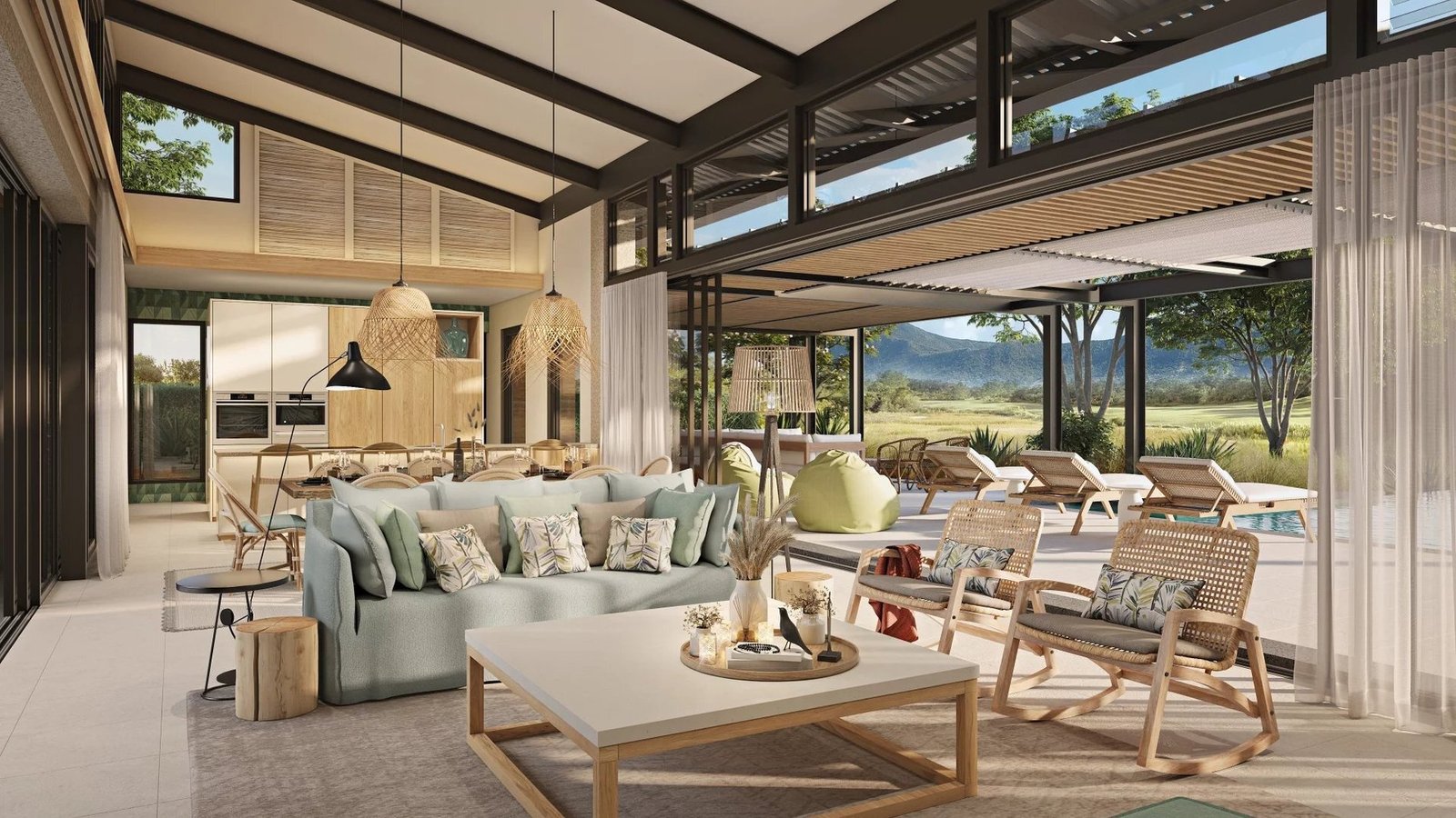 House in Le Morne, Rivière Noire District, Mauritius