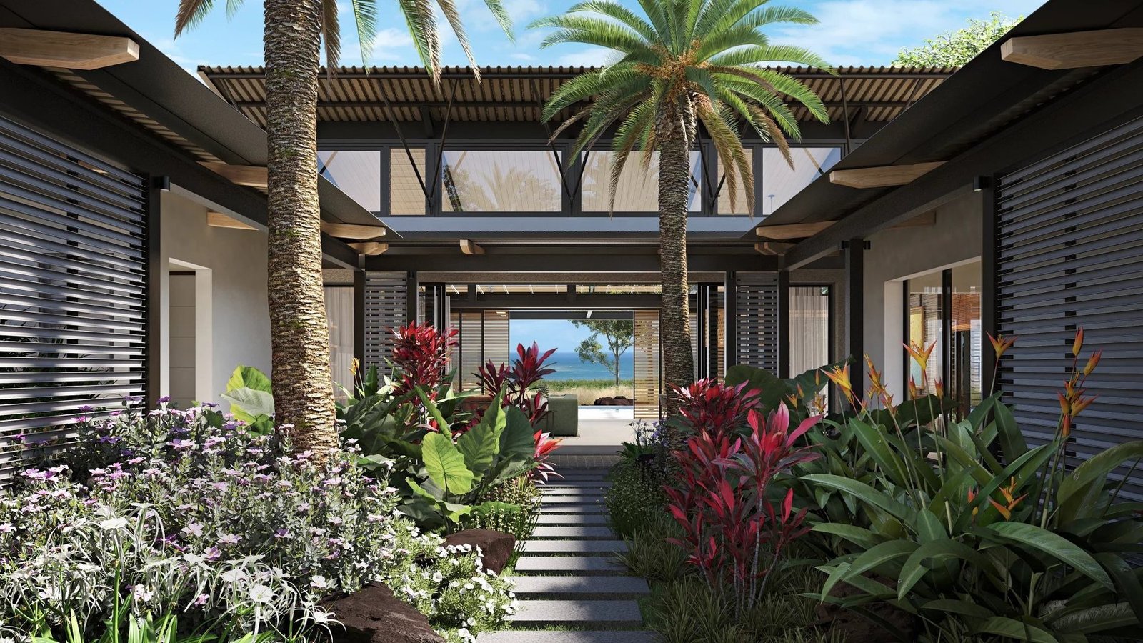 House in Le Morne, Rivière Noire District, Mauritius